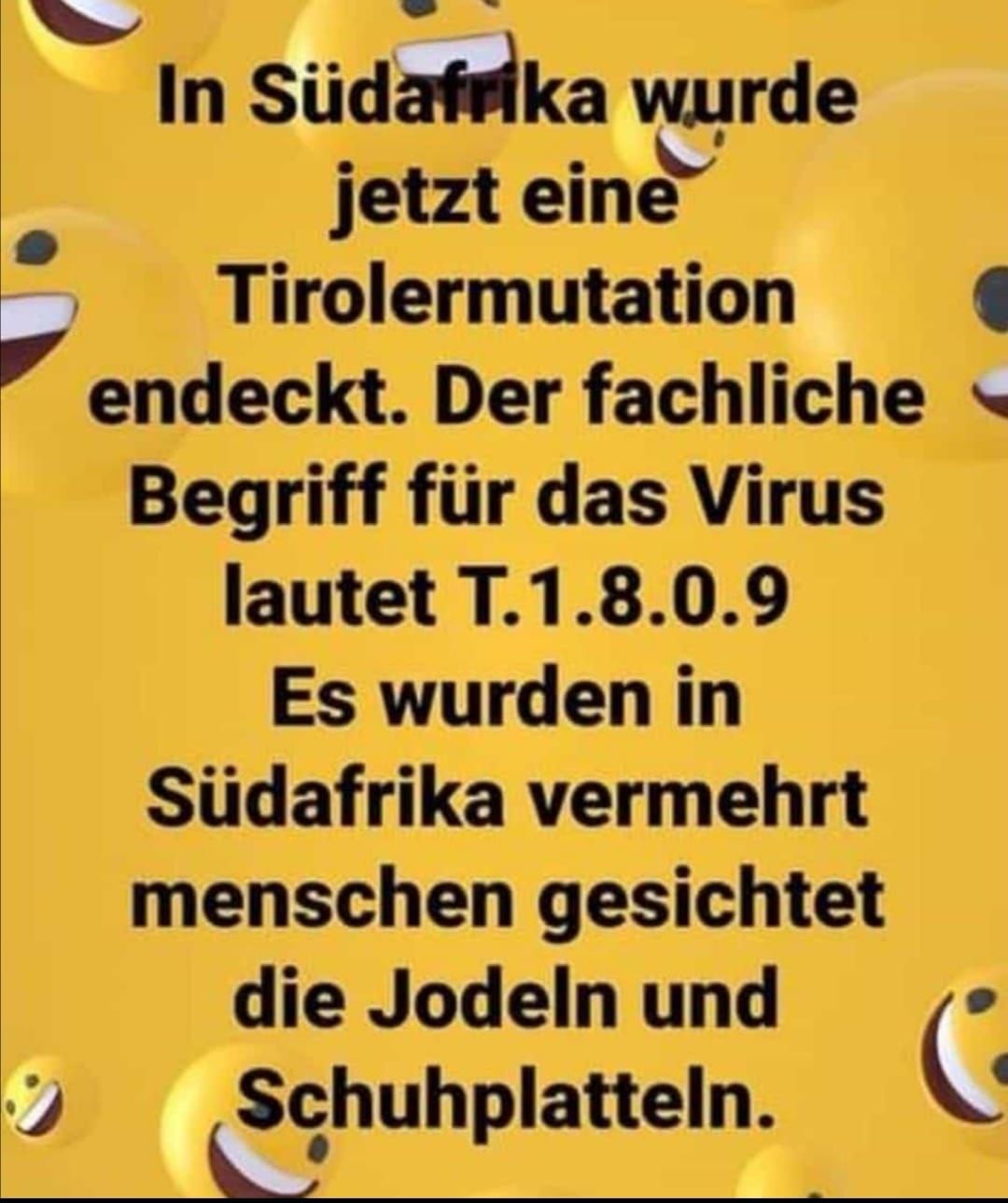 In Sdafrika wurde jetzt eine Tirolermutation entdeckt
